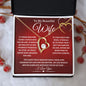 To My Beautiful Wife 2 | Forever Love Necklace
