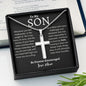 To My Son | Cross Necklace