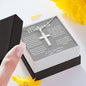 To My Husband/ Cross Necklace