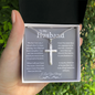 To My Husband/ Cross Necklace