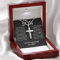 To My Son | Cross Necklace