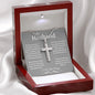To My Husband/ Cross Necklace