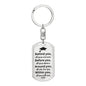 Graduate \ Swivel Keychain