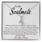 To My Soulmate | Alluring Beauty Necklace