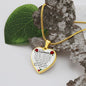 To My Soulmate | Love Heart Pendant