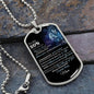 To My Son | Dog Tag Chain