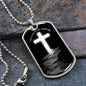 Light In Darkness | Dog Tag Necklace