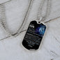 To My Son | Dog Tag Chain