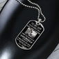 To My Son | Dog Tag Chain
