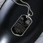 To My Son | Dog Tag Chain