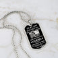 To My Son | Dog Tag Chain
