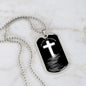 Light In Darkness | Dog Tag Necklace