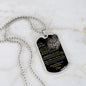 To My Son | From Dad Dog Tag