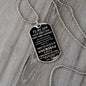 To My Son | Dog Chain Necklace