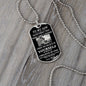 To My Son | Dog Tag Chain