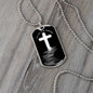 Light In Darkness | Dog Tag Necklace