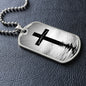 God Direct My Path | Dog Tag Necklace