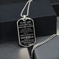 To My Son | Dog Chain Necklace