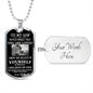 To My Son | Dog Tag Chain