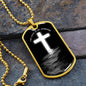 Light In Darkness | Dog Tag Necklace
