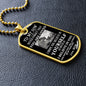 To My Son | Dog Tag Chain