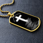 Light In Darkness | Dog Tag Necklace