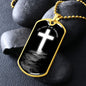 Light In Darkness | Dog Tag Necklace