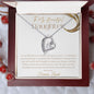 To My Beautiful Daughter | Forever Love Necklace