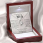 To My Amazing Wife/ Forever Love Necklace