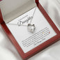 To My Beautiful Daughter | Forever Love Necklace