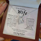 To My Amazing Wife/ Forever Love Necklace