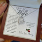 To My Beautiful Wife | Forever Love Necklace