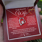 To My Beautiful Wife 2 | Forever Love Necklace