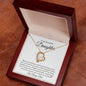 To My Beautiful Daughter | Forever Love Necklace
