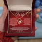 To My Beautiful Wife 2 | Forever Love Necklace