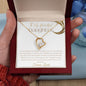 To My Beautiful Daughter | Forever Love Necklace