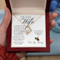 To My Beautiful Wife | Forever Love Necklace