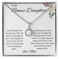 To My Bonus Daughter / Eternal Hope Necklace