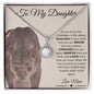 To My Daughter Always Have Your Back/ Eternal Hope Necklace