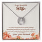 To My Beautiful Wife | Lucky In Love Necklace
