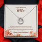 To My Beautiful Wife | Lucky In Love Necklace