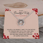 To My Beautiful Wife | Lucky In Love Necklace