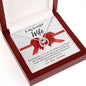 To My Beautiful Wife | Fate/Destiny/Luck Love Necklace