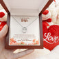 To My Beautiful Wife | Lucky In Love Necklace