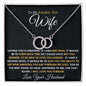 To My Smokin' Hot Wife/Perfect Pair Necklace