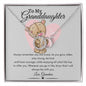 To My Granddaughter | Perfect Pair Necklace