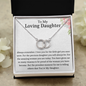 To My Loving Daughter/Perfect Pair Necklace