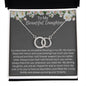To My Daughter | Perfect Pair Necklace