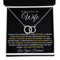 To My Smokin' Hot Wife/Perfect Pair Necklace