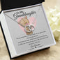 To My Granddaughter | Perfect Pair Necklace